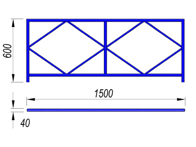 Ограждение площадки МАФ 5001 в Москве