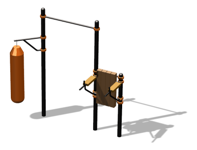 Спортивный комплекс воркаут ВС-148 в Москве