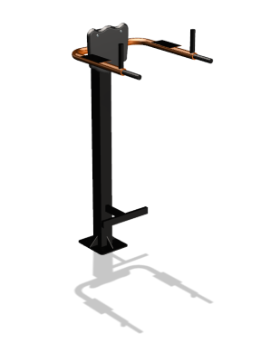 Уличный тренажер «Брусья-пресс» УТ 109 в Москве