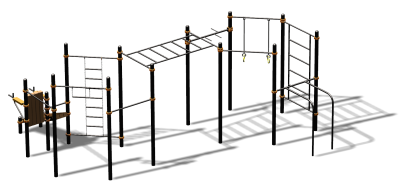 Спортивный комплекс воркаут ВС-86 в Москве