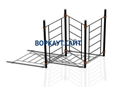 Спортивный комплекс воркаут ВС-80 в Москве