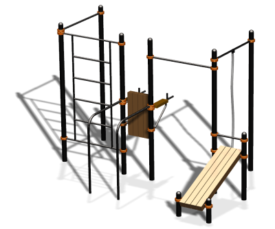 Спортивный комплекс воркаут ВС-145 в Москве