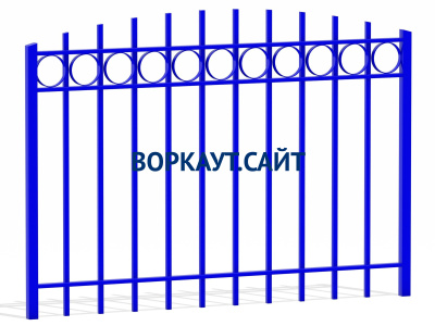 Ограждение спортивной площадки МАФ 5005 в Москве