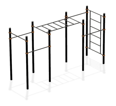 Спортивный комплекс воркаут ВС-54 в Москве