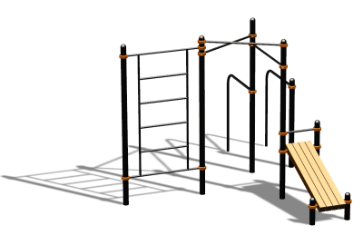 Спортивный комплекс воркаут ВС-133 в Москве