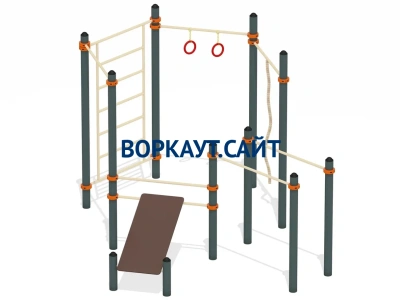 Спортивный комплекс воркаут ВС-49 в Москве