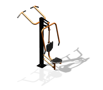 Уличный тренажер "Жим от груди Турник" УТ341 в Москве