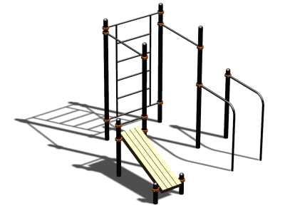 Спортивный комплекс воркаут ВС-123 в Москве