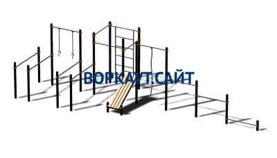 Спортивный комплекс воркаут ВС-83 в Москве