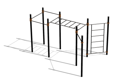 Спортивный комплекс воркаут ВС-117 в Москве